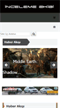 Mobile Screenshot of incelemeekibi.com